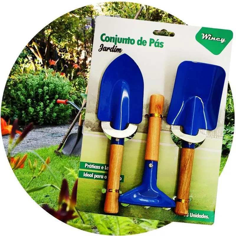 Conjunto De Pás Jardim Práticas E Leves