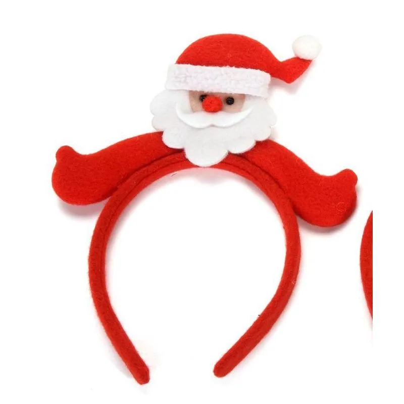 Arco Papai Noel Braços Poliéster 1 Pc 21x18cm Natal