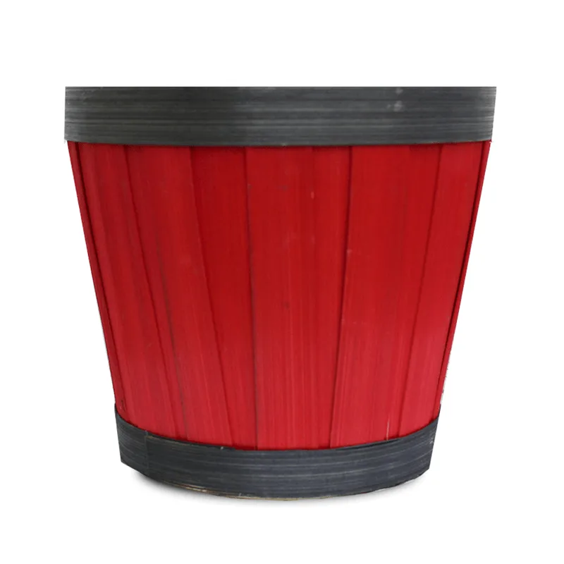 CESTO BAMBU ALTO BORDA PRETA 1 (NTW30016)