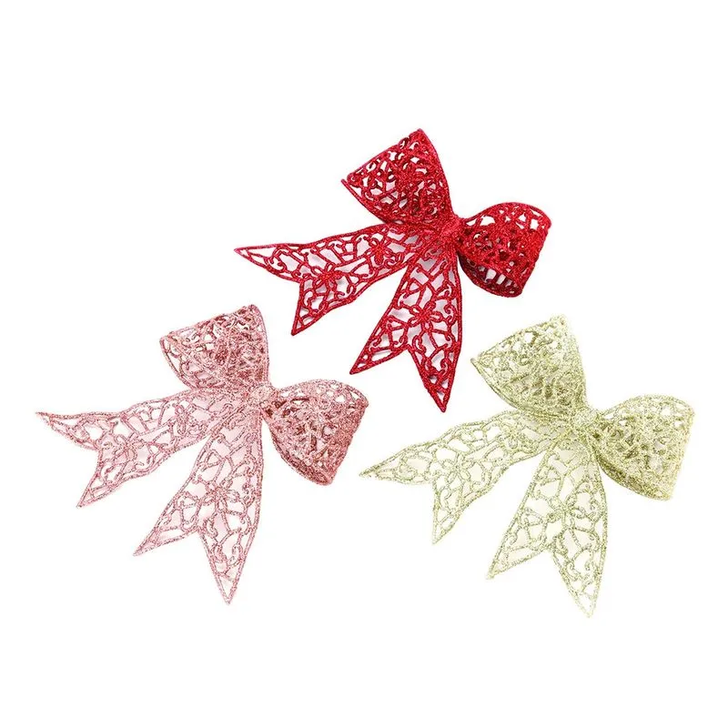 Laço Vazado com Glitter Winth 13cm