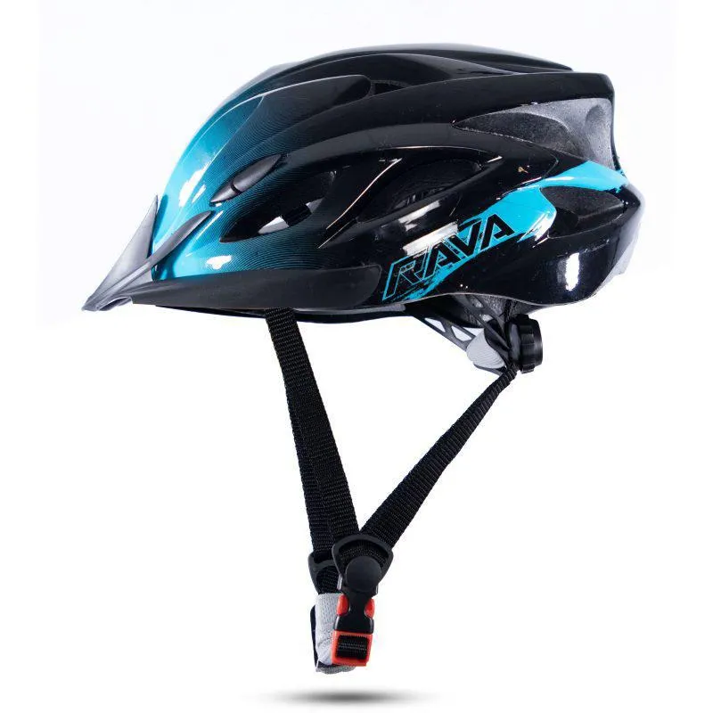 Capacete Rava Bike Speed Mtb Space 3 Com Viseira E Regulagem