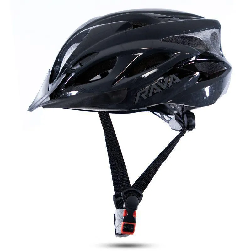 Capacete Rava Bike Speed Mtb Space 3 Com Viseira E Regulagem