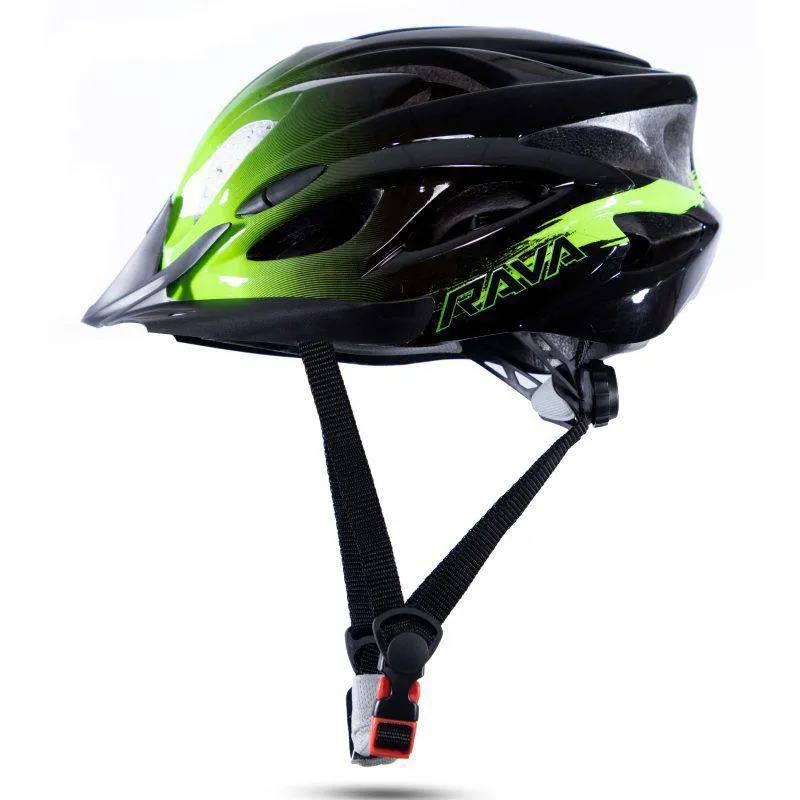 Capacete Space 3 Rava Bike Speed Mtb Com Viseira E Regulagem