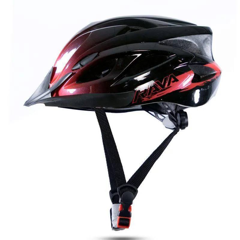 Capacete Rava Bike Speed Com Viseira E Regulagem Mtb Space 3