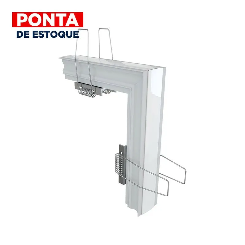 Conector Para Perfil de Embutir Positivo 12mm Luminatti