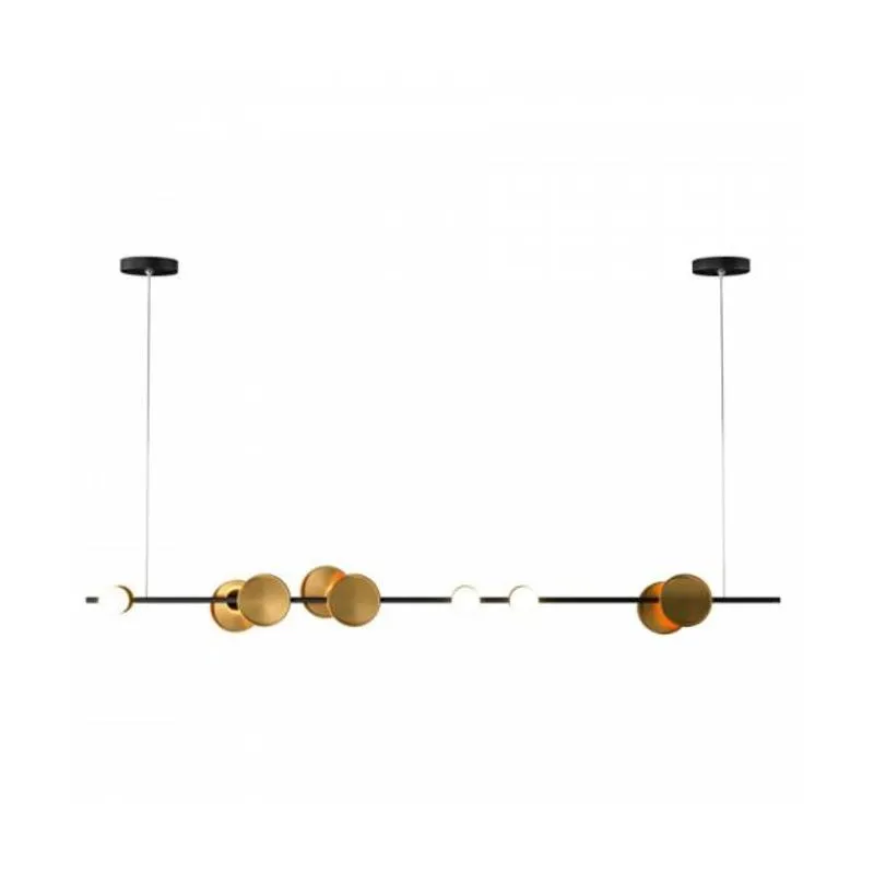 Pendente Led Estuzzi 55W 3000K Preto/Dourado ORLUCE PENDENTE LED ESTUZZI 55W 3000K ORLUCE PRETO/DOURADO