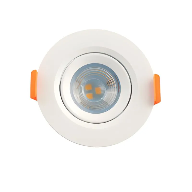 Luminária Spot LED de Embutir Redondo Branco 7W 6500K Luz Branca 490 Lúmens Bivolt Luminatti