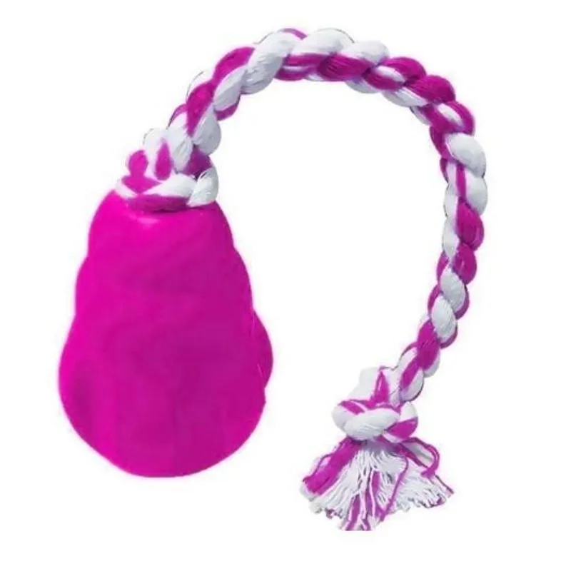 King Furacao Pet Borracha Corda Rosa N2