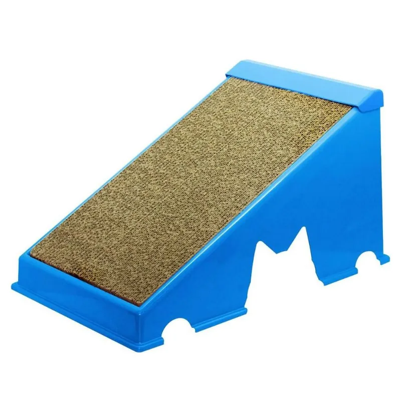 Rampa De Arranhador Para Gatos Cor Azul Furacão Pet
