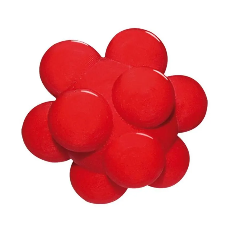 Brinquedo Furacão Pet Bola Meteoro Vermelha Para Cães - 60mm