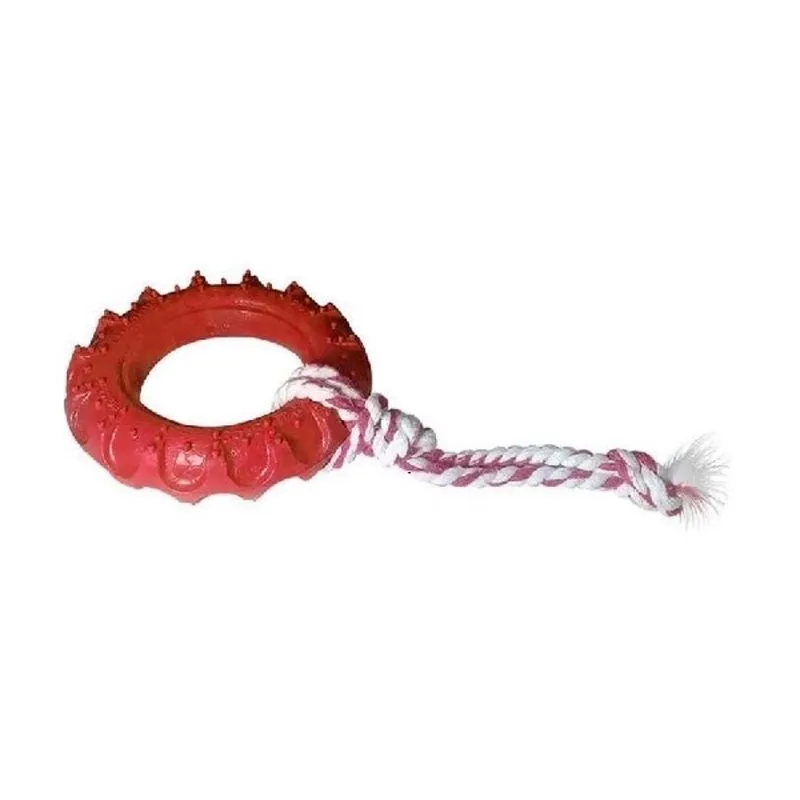 Pneu Furacão Pet Off Road Dog Borracha Corda Vermelho N3