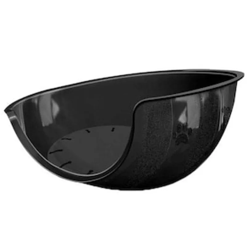 Cama Plástica Furacão Pet Paris - Black
