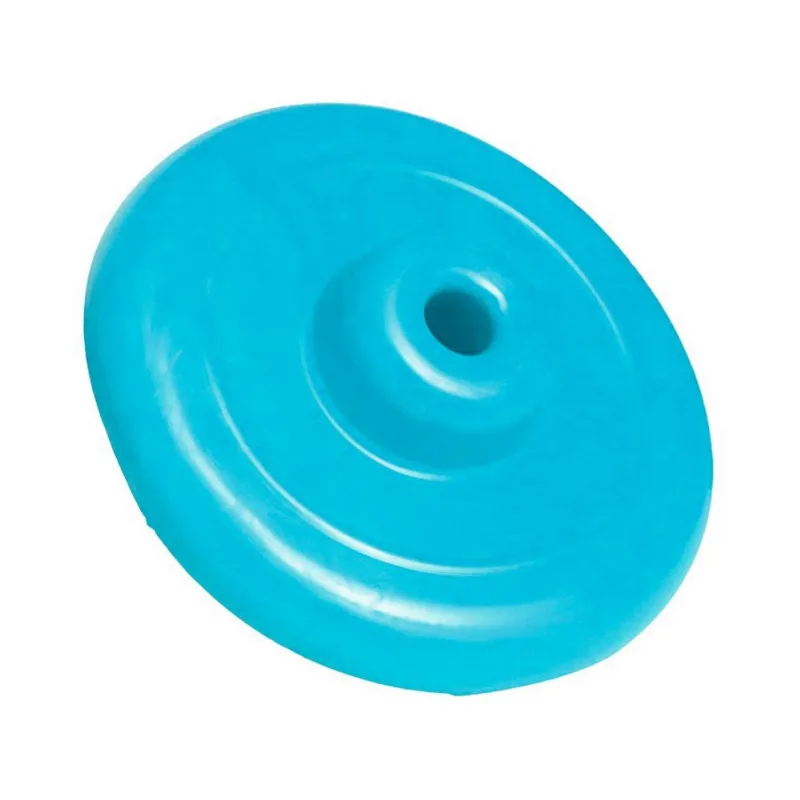 Brinquedo Furacão Pet Frisbee De Borracha Maciça Azul Para Cães