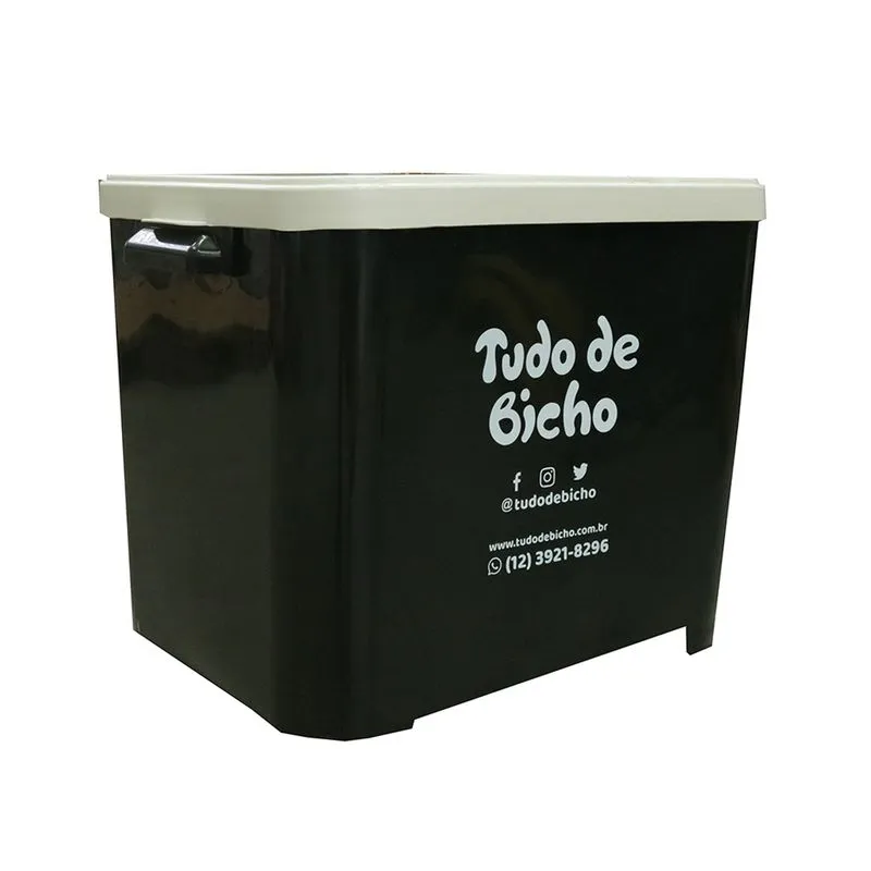 Porta Racao Tudo De Bicho Preto - 15kg