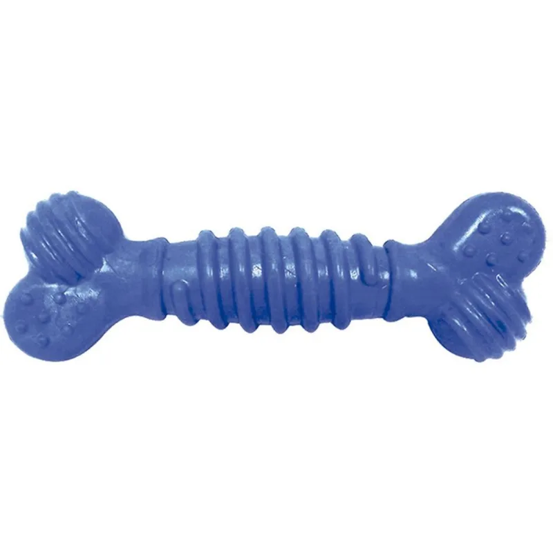 Brinquedo Furacão Pet Osso Superbone Azul Para Cães - Tamanho P