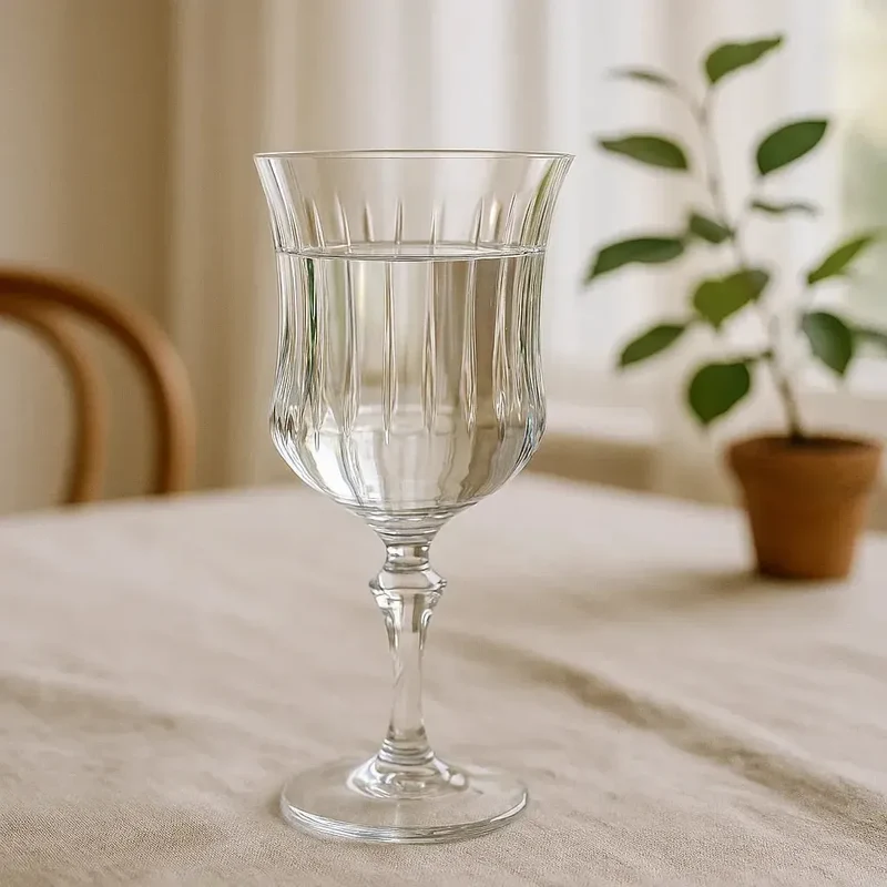 Taça em Cristal Lapidado 66 para Água 19 Artemano 360ml
