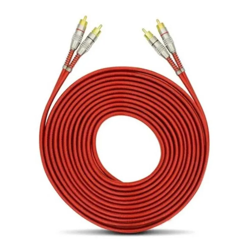 Cabo rca 5 Metros KX3 Eco - Vermelho
