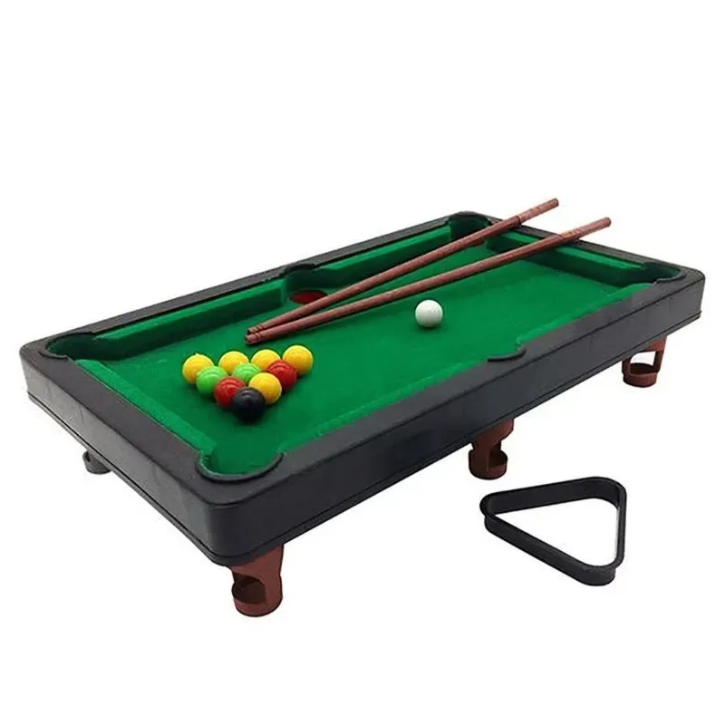 Mesa De Mini Sinuca Snooker Bilhar Com Tacos E Bolas