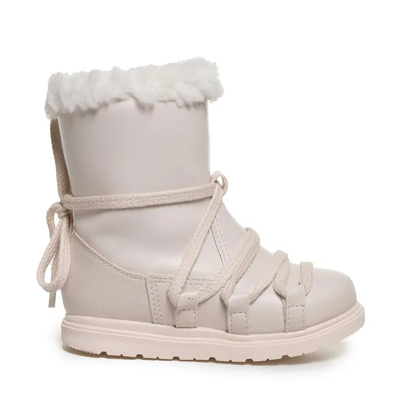 Bota M Shuz Kids Nevada Infantil Off White OFF WHITE - 26