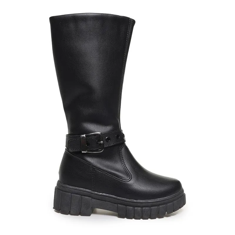 Bota Infantil M Shuz Kids Montaria Juvenil Preta PRETO - 35