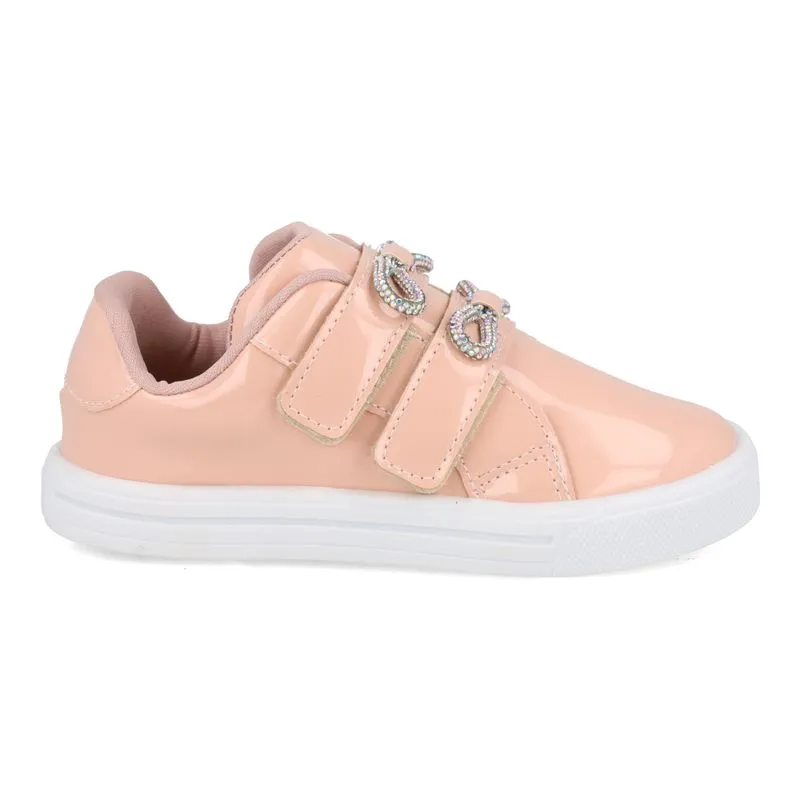 Tênis Casual M Shuz Kids Infantil Rosa 25