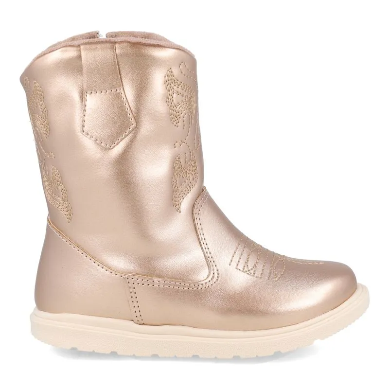 Bota Infantil M Shuz Kids Casual Cobre 21