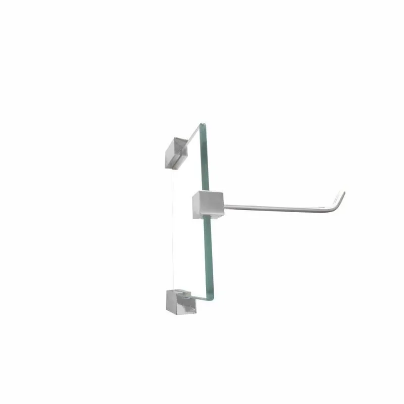 Papeleira de vidro suporte papel higiênico 604CL incolor