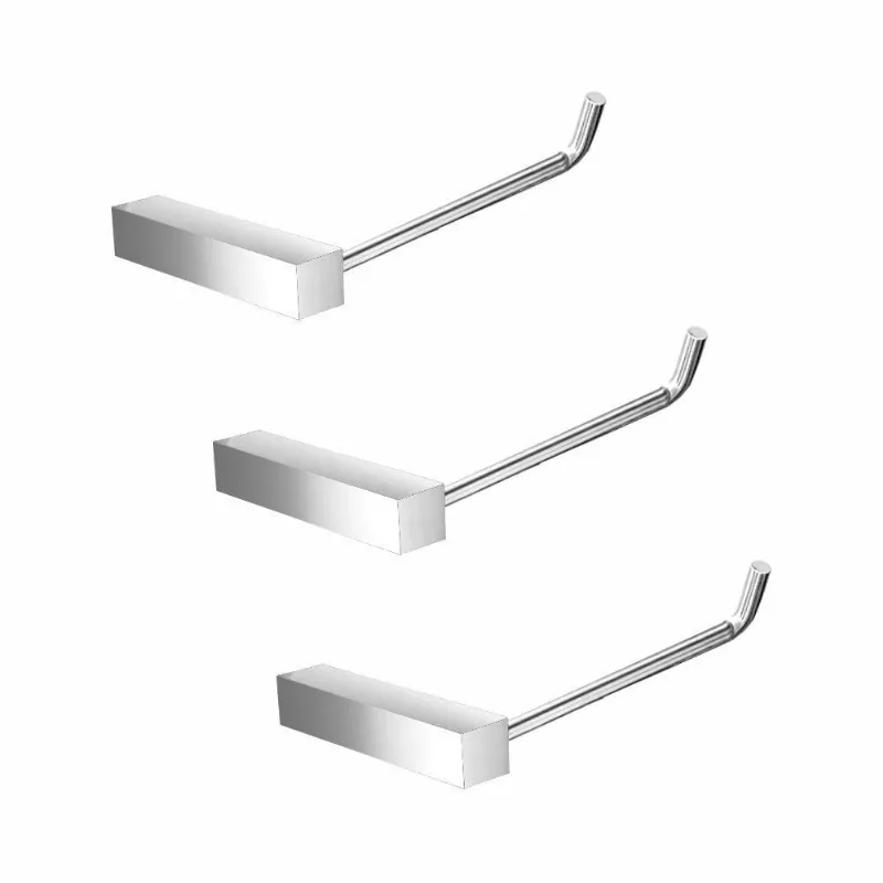 Papeleira Em Metal Maciço Kit 3 Peças Prátika 806Pk3 Grego