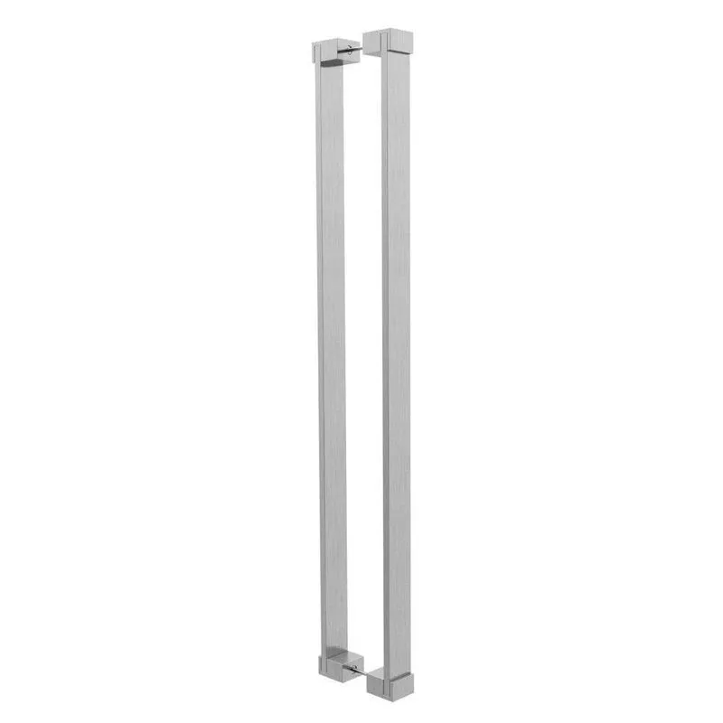 Puxador Para Portas Em Aço Inox Escovado Apolo Grego Metal 150cm