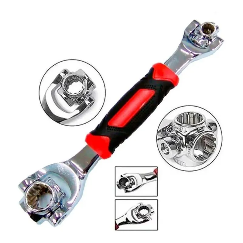 Chave Multifuncional Manual 48 Em 1 Universal Soquete 360º