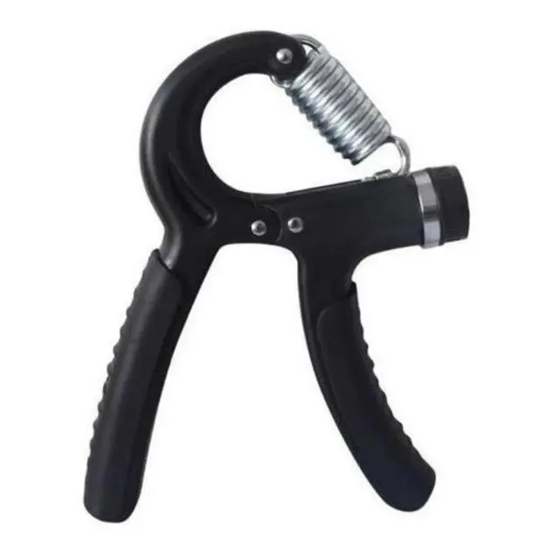 Flexor Ajustável 10 A 40kg Exercitador De Mão Punho Preto