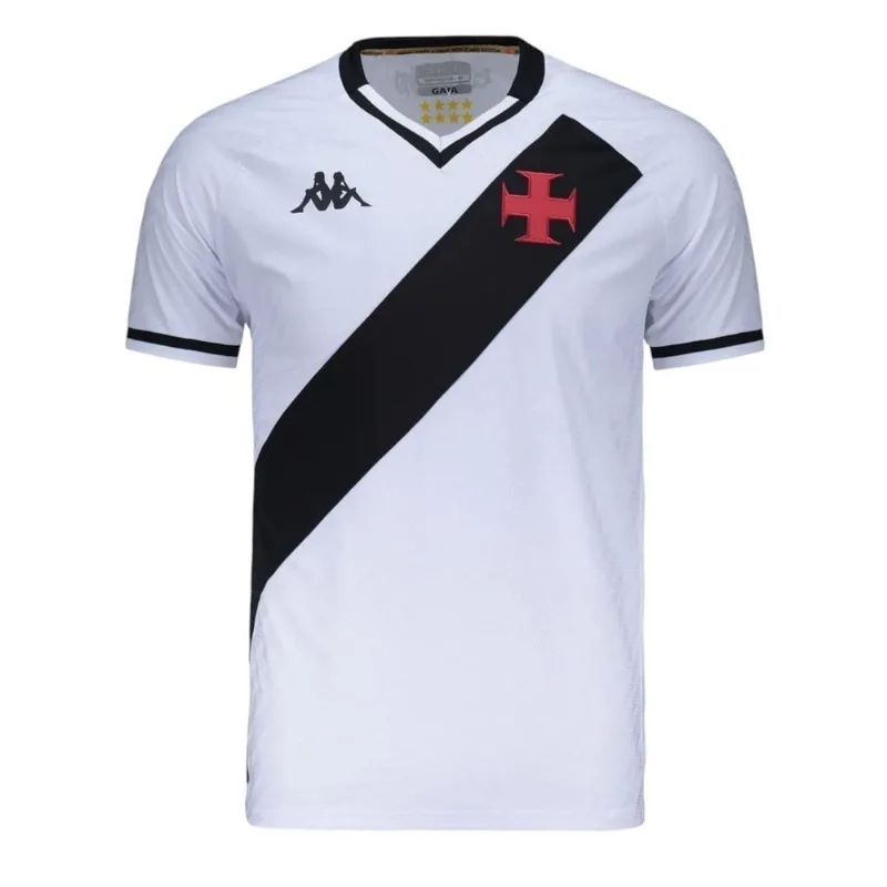 Camisa Kappa Vasco da Gama II 2025/26 Juvenil 14 / Branco