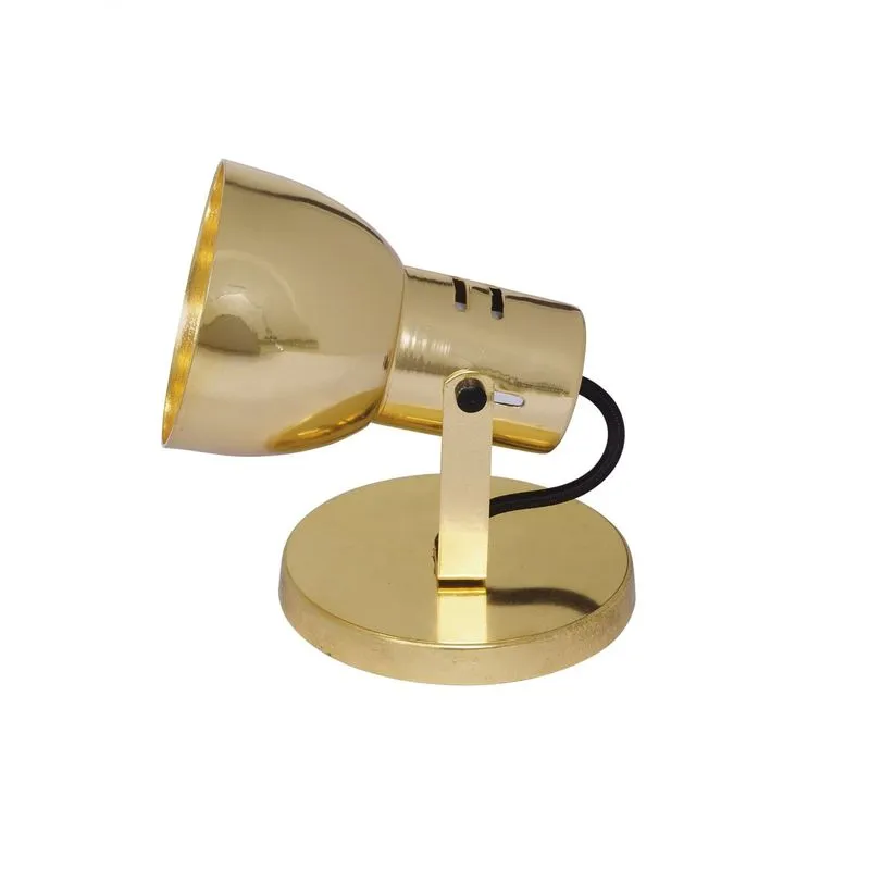 Spot Flex Alumínio Articulável Dourado