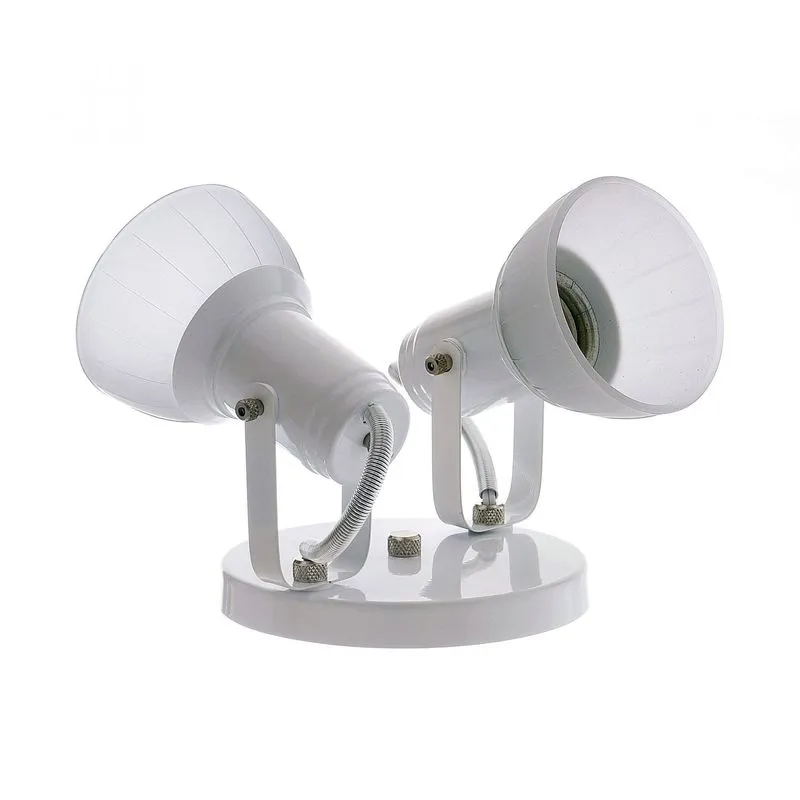 Spot Alumínio e Vidro Duplo Articulável Isadora Design