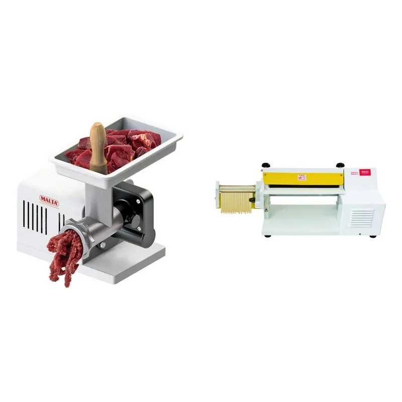 Conjunto Cilindro Elétrico 28cm e Moedor de Carnes Elétrico Bivolt MadeiraMadeira 416105 Branco
