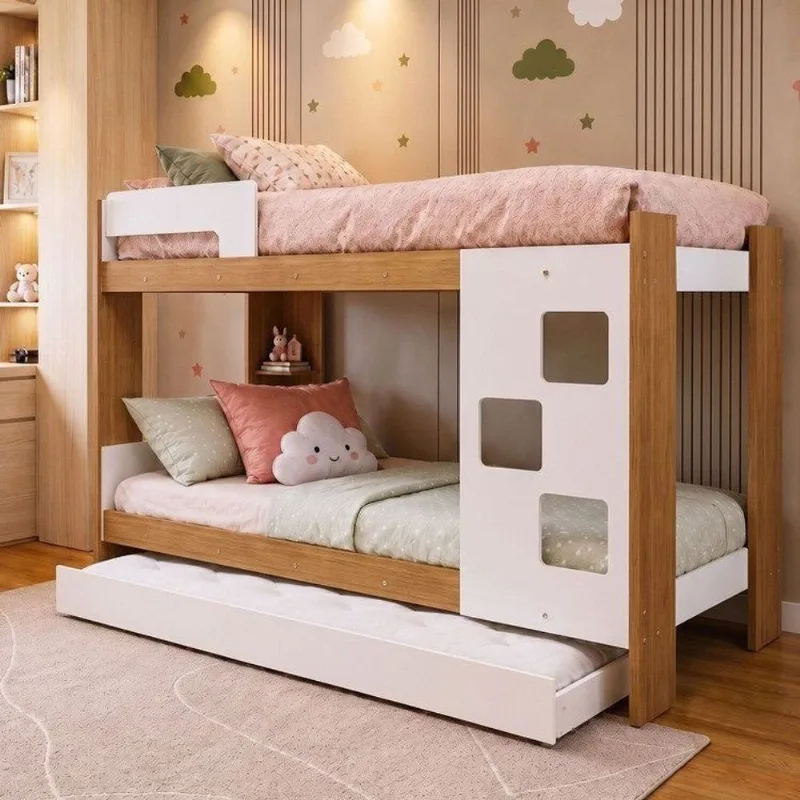 Treliche 100% MDF com Prateleira Vegas Branco/Ypê Branco/Ypê