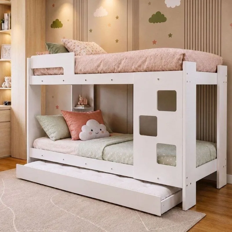 Treliche 100% MDF com Prateleira Vegas Branco Branco