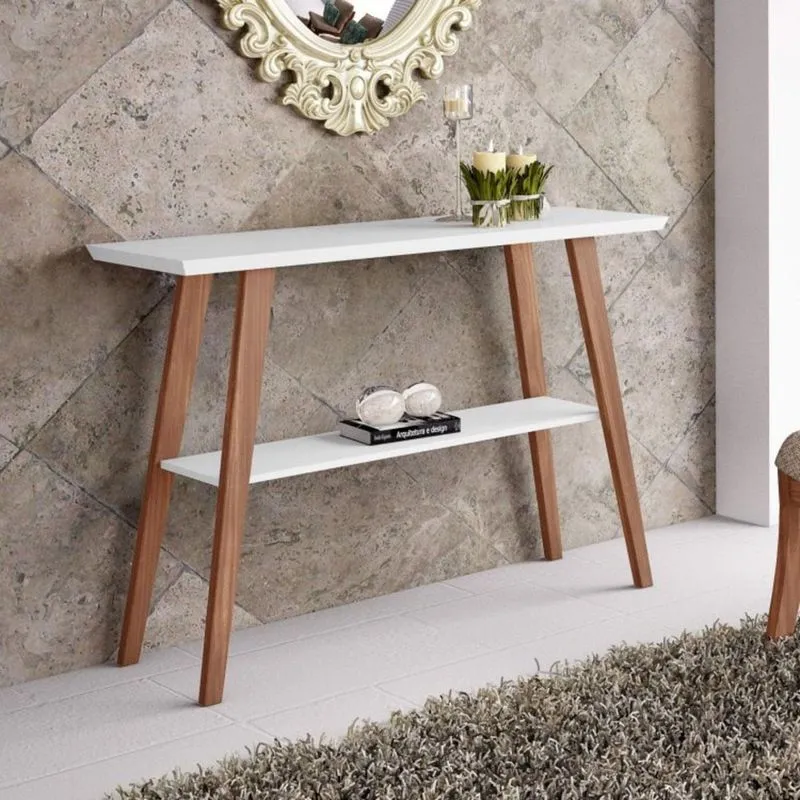 Aparador Decor Miller Interiores Imbuia/Branco