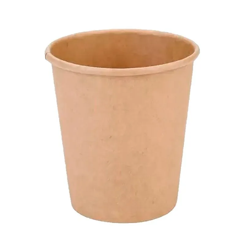 Copo de Papel Eco Kraft 120ml c/40 - Silver Festas