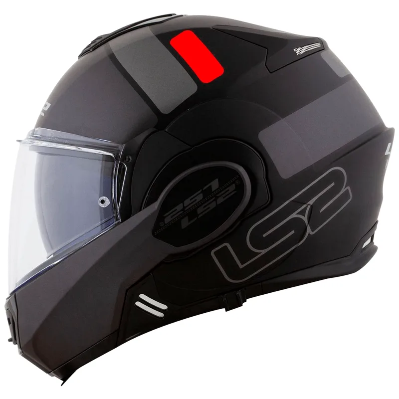 Capacete Original LS2 FF399 Prox Fosco Preto Titanium 58