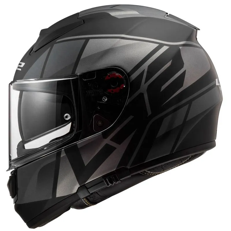 Capacete Original LS2 FF397 Vector FT2 Kripton Fosco Titanium 64