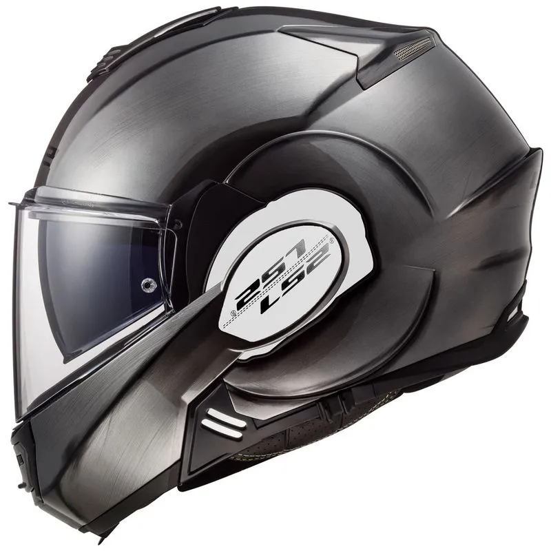 Capacete Original LS2 FF399 Valiant Titanium Jeans 54