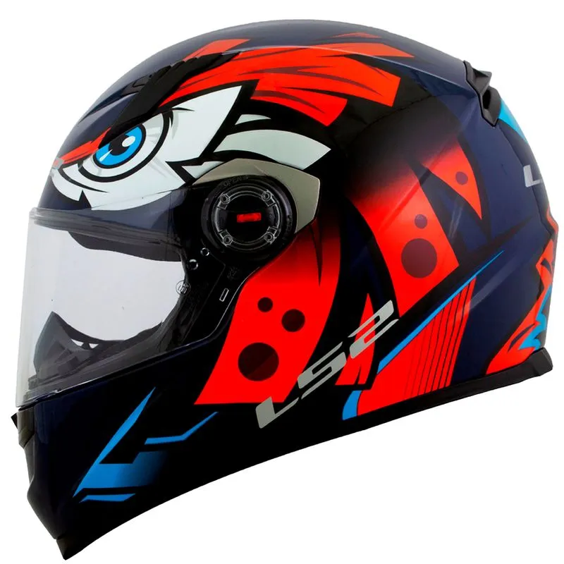 Capacete Original LS2 FF358 Tribal Laranja 58
