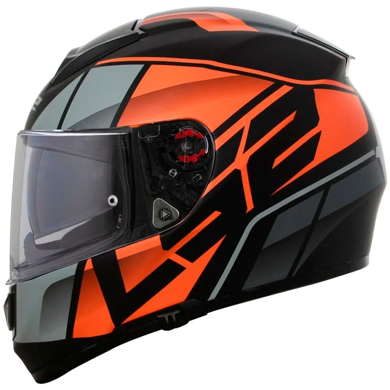 Capacete Original LS2 FF397 Vector FT2 Kripton Fosco Laranja 62