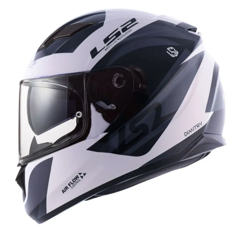 Capacete Original LS2 FF320 Stream Dimitry Branco 56