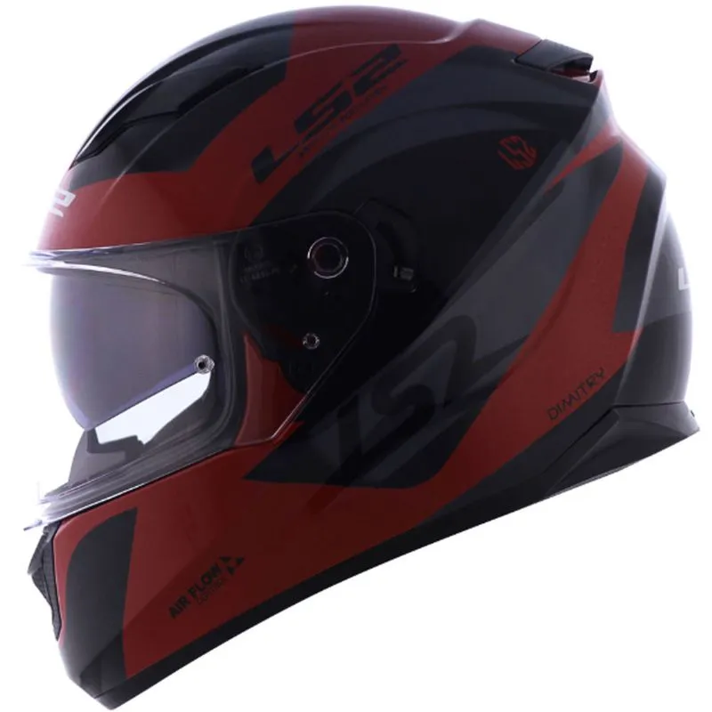 Capacete Original LS2 FF320 Dimitry Wineberry Preto 58