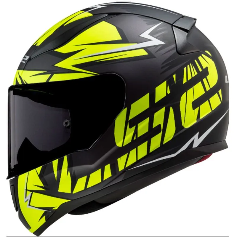 Capacete Original LS2 FF353 Rapid Cromo Fosco Amarelo 56