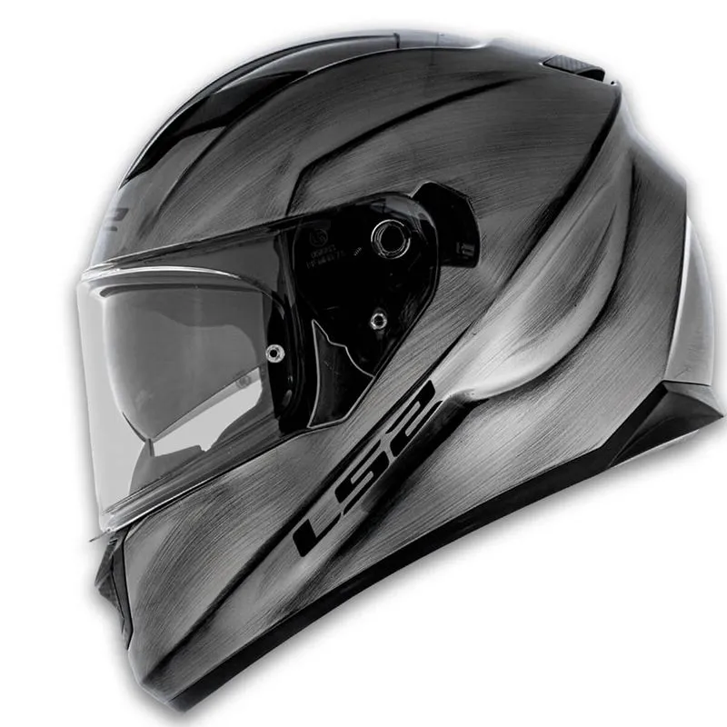 Capacete Original LS2 FF320 Stream Jeans Titanium 62