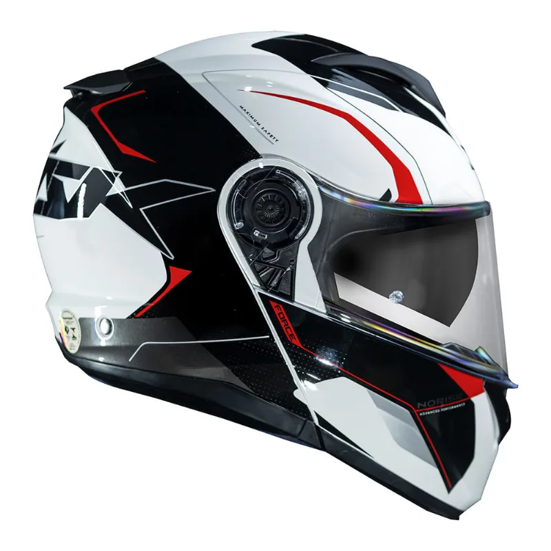 CAPACETE NORISK FORCE QUANTUM VERMELHO 58/M