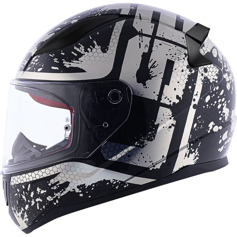 Capacete Original LS2 FF353 Rapid Spy Preto Cinza 58